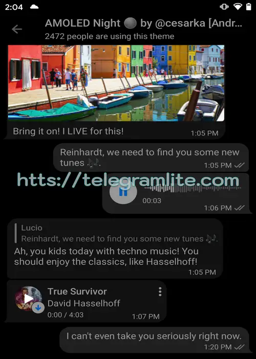 Theme Amoled Night By Cesarka Android Ios Desktop