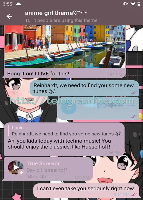 Theme Anime Girl Theme