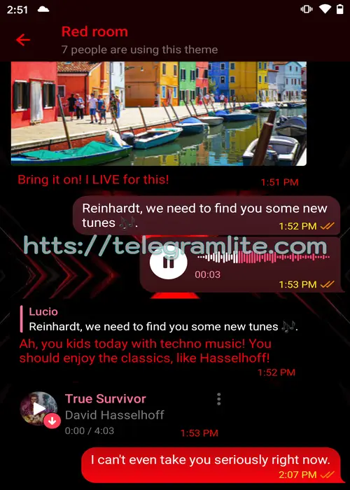 Theme Red Room