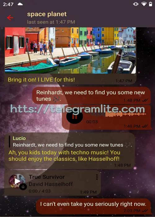 Theme Space Planet