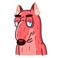 Sticker Foxy Comrade