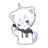 Sticker Mafumafu Cat