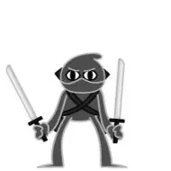 Sticker Shinobi Assassin