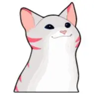 Sticker Pop Cat