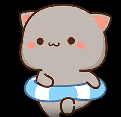 Sticker Peach Cat Pack