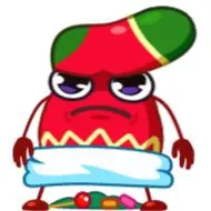 Sticker Red Sock
