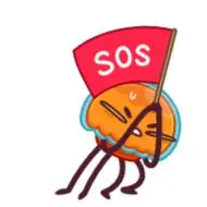 Sticker Bob the Jellyfish