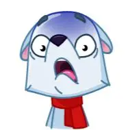 Sticker Arctic Fox