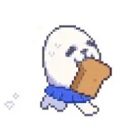 Sticker Eggdog