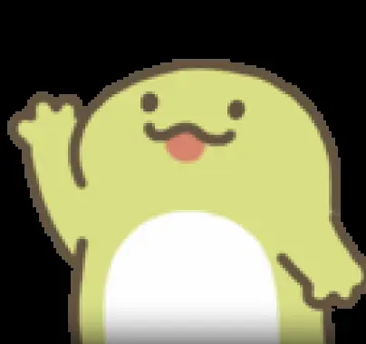 Sticker Moving Lizardnyakwii