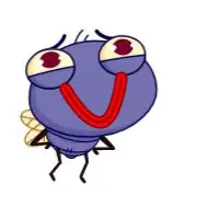 Sticker Randy the Fly