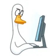 Sticker Funky Goose