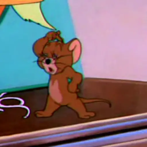 Sticker Tom And Jerry