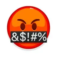 Sticker Crazy Emoji