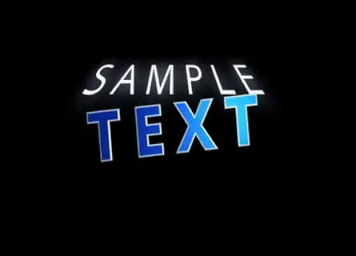 Sticker Simple Text