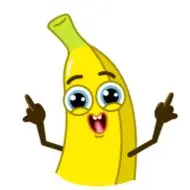 Sticker Banana Fun