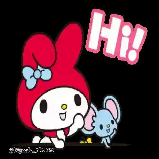 Sticker Melody My Cute