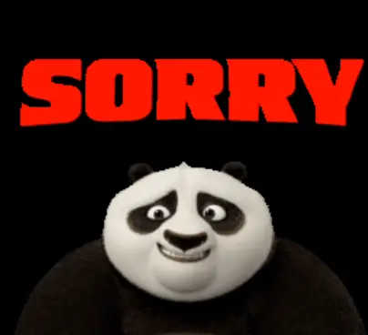 Sticker Kung Fu Panda