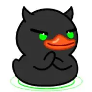 Sticker Toxic Duck