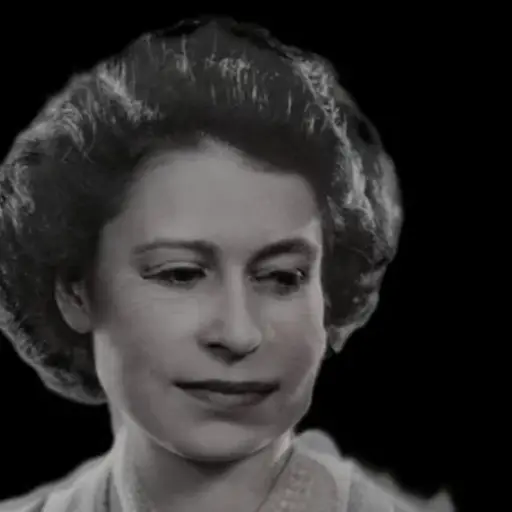 Sticker Queen Elizabethii