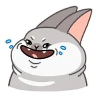 Sticker Bunny Vampire