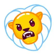 Sticker Daisy Romashka