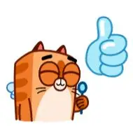 Sticker Cupid Kitty