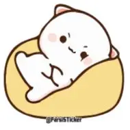 Sticker Cute Cat Farsi