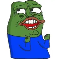 Sticker Pepe Top
