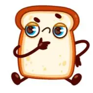 Sticker Bread Toast