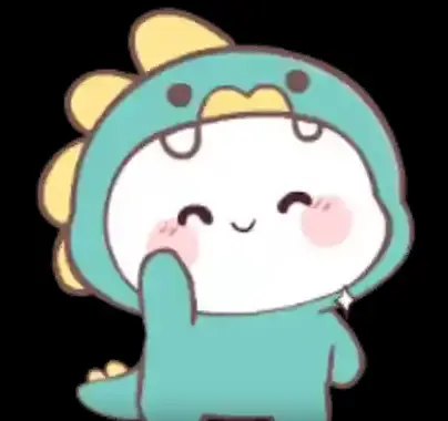 Sticker Mochi Dinolenin