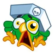 Sticker Jack the Parrot
