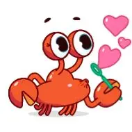 Sticker Grab this Crab