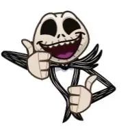 Sticker Jack Skellington