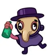 Sticker Doctor Bubonic