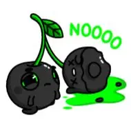 Sticker Toxic Cherry
