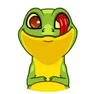 Sticker Stevie Lizard