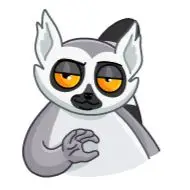 Sticker Lemurio