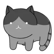 Sticker Rotate cat