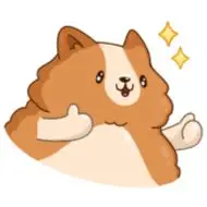 Sticker Hamster Bernard