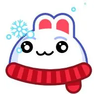 Sticker Snow Babbit