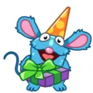 Sticker Tutter Mouse