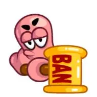 Sticker Worm