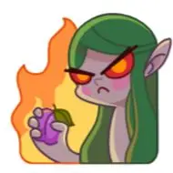 Sticker Water Lily