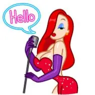 Sticker Jessica Rabbit