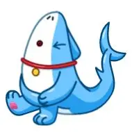 Sticker Sharkpup