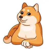 Sticker Shiba Inu
