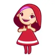Sticker Red Riding Hood