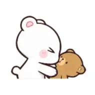 Sticker Milk Mocha
