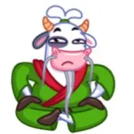 Sticker Cow